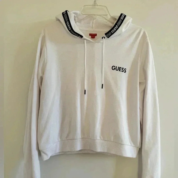 Guess Hoodie white L - Picture 2 of 6